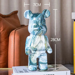 Bearbrick Statue Desk Accessories