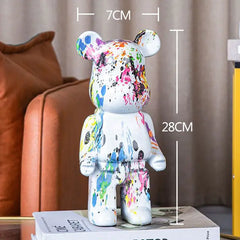 Bearbrick Statue Desk Accessories