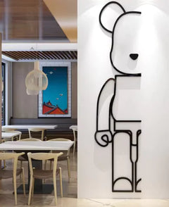 Acrylic Bearbrick Wall Sticker